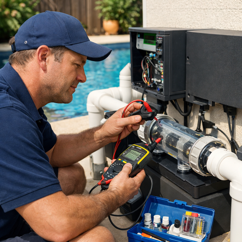 pool service Brisbane equipment repair and diagnosis
