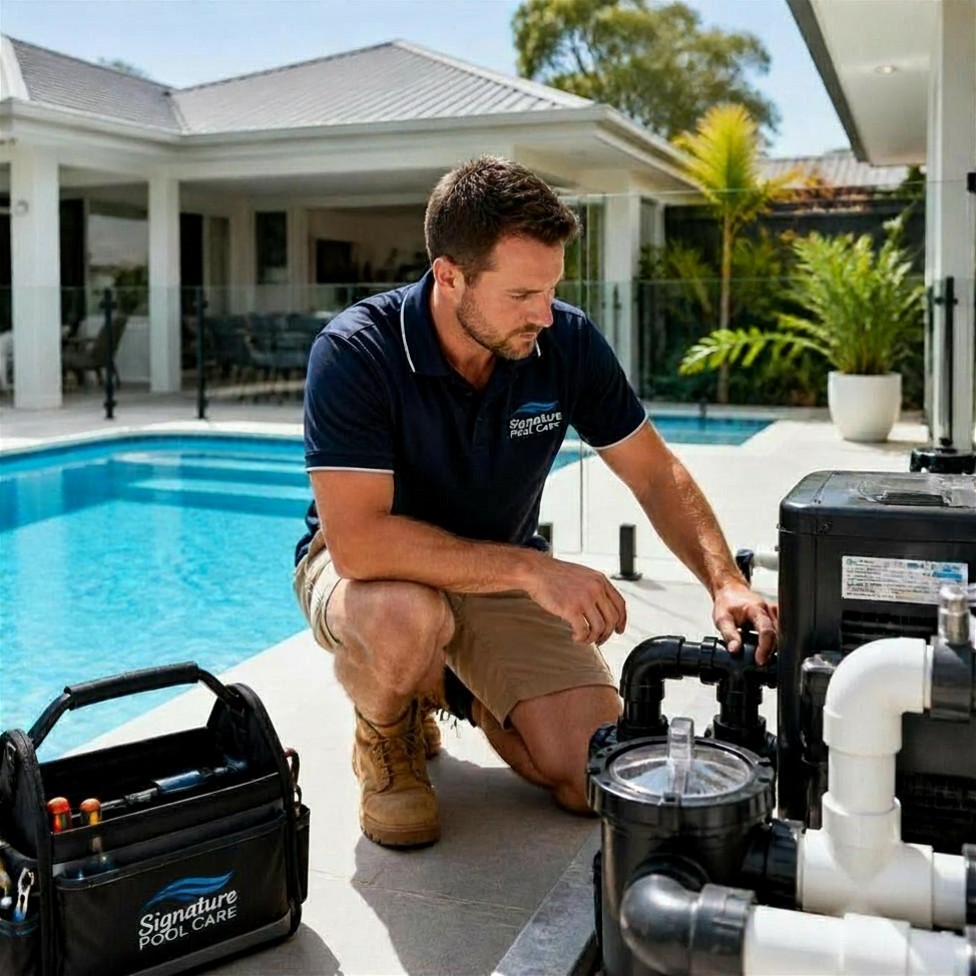 Brisbane pool cleaning service for backyard pools